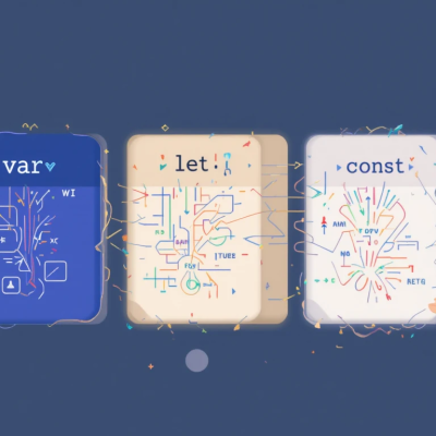 Variables in JavaScript: var, let, and const